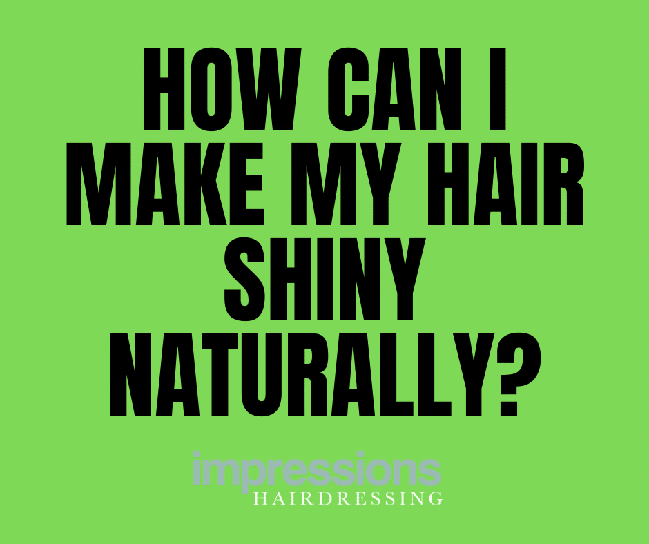 How Can I Make My Hair Shiny Naturally?